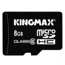 KINGMAX micro-SDHC Card 8Gb C6 + SD Adapter