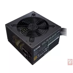 CoolerMaster MWE Bronze 650, 650W, 120mm fan, ActivePFC, 80Plus Bronze (MPE-6501-ACAAB-EU)