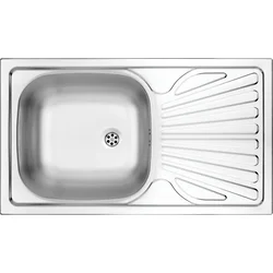 Deante Techno ZMU 3110 Sudopera, 1 korito, 15cm, Čelična, Inox