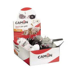 Camon igrača piskajoča miš - 7 cm