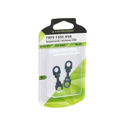 CARMOTION Osigurači, Trakasti, Hsb, 42x12mm, 50A, Set od 2, Srebrni