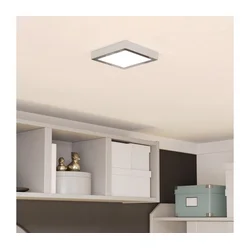 Eglo 901765 - LED plafonsko svetlo za kupatilo FUEVA LED/7W/230V 15x15 cm IP44 hrom