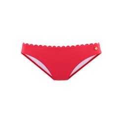 LASCANA Bikini hlačke Scallop, rdeča