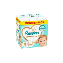 Pampers Pelene Premium Care 4, Monthly, 9-14 kg, 188/1