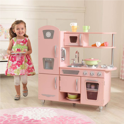 Dječja kuhinja Vintage Play Kitchen - Pink