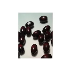 Drvena perla tuba 12*18 mm tamno braon