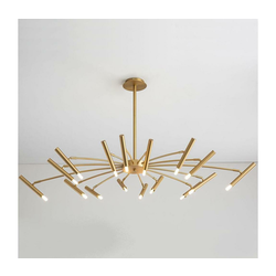Redo 01-2776 - Luster na šipci RAYEN 16xG9/10W/230V bronza