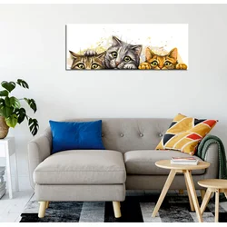 Wallity Slika na platnu 30x80cm