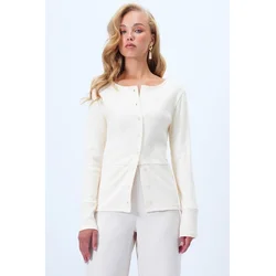 Trend Alacati Stili Ženska bluza Alc-X14400, Krem