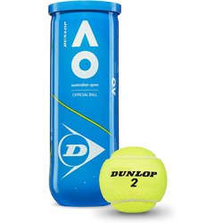 Dunlop AUSTRALIAN OPEN 3/1, teniska loptica, žuta 601354
