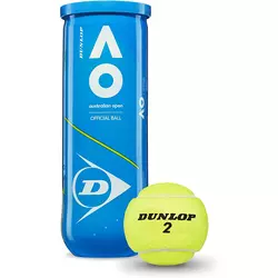 Dunlop AUSTRALIAN OPEN 3/1, lopta za tenis, žuta 601354