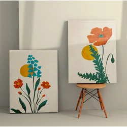Wallity Zidna dekoracija 2KNV4288, 50 x 70cm, 2 komada