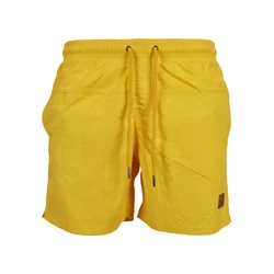 Urban Classics Kratke kopalne hlače, rumena