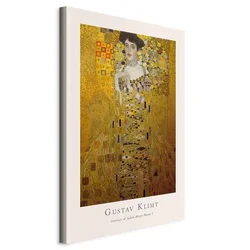 shumee Slika - Gustav Klimt - Portret Adele Bloch (1-delna) navpična
