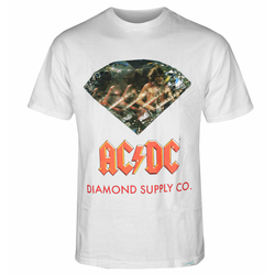 Muška majica DIAMOND x AC/DC - WHT_C20DMPA502