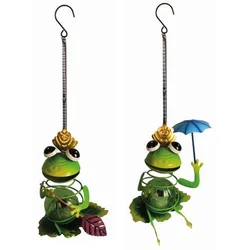 Solarna svetiljka Frog Hang Led 1.2V zelena Luxform
