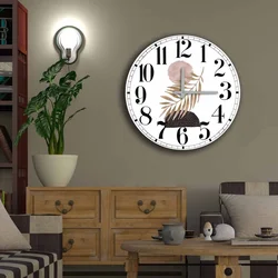 Wallity MDF Zidni sat 50cm Šareni