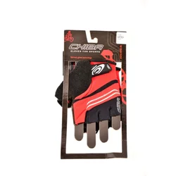 Safety labs rukavice - chiba bez prstiju crvene l ( 185204-rl )