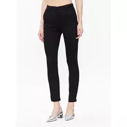 Karl Lagerfeld Ženske pantalone 226W1000-999, Crne