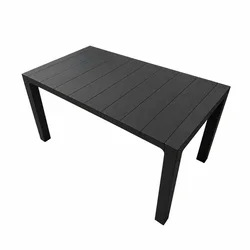 Sto plastični pravougaoni Orfeo 140x80, Braon