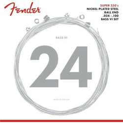 Fender Super 250 Bass VI Strings 24-100