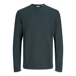 JACK & JONES Pulover JJAustin temno zelena
