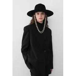 RUSLAN BAGINSKIY klobuk ženski Fedora Hat