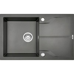 Deante ZQN T113 Granitna sudopera Andante 78/MAN/O, Antracit