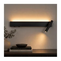 Brilagi - LED zidna reflektorska svetiljka ARLIX LED/3W/230V + LED/7W crna CRI 90