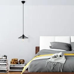 Opviq Luster Eclipse-15391, 25x25x108cm, IP20, Crni
