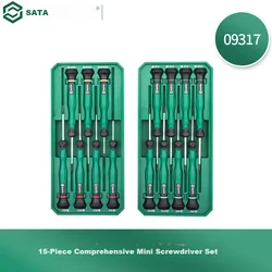 Sata Set preciznih odvijača 09317, 15 komada