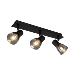 Globo 54307-3 - Spot svetiljka CLAUDE 3xE14/40W/230V crna