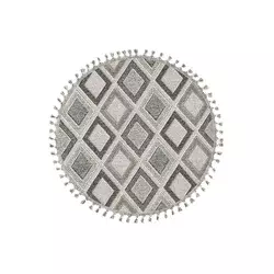 Conceptum Hypnose Tepih Bukle 1402, O80 cm, Sivi
