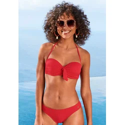 LASCANA Bikini zgornji del  rdeča