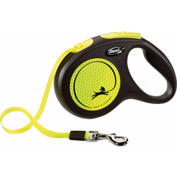 Flexi Povodac New Neon M Tape 5m - Žuta