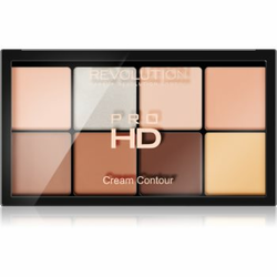 Makeup Revolution London Ultra Pro HD Cream Contour Palette kremna konturing paletka 20 g odtenek Fair