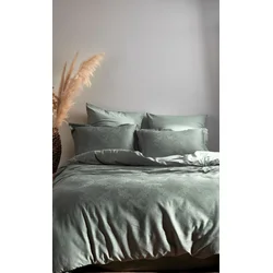 Lessentiel Maison Komplet posteljina Hoten, 200x220 cm, Zelena