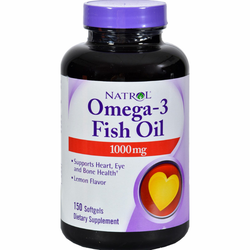 NATROL riblje ulje Omega-3, 1000 mg, 150 kapsula