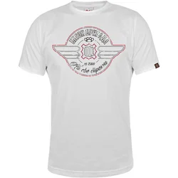 011Shop Muška majica kratkih rukava Beton brigada, Bela