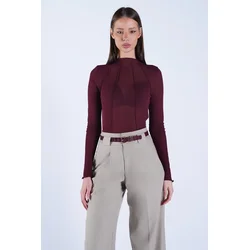 Trend Alacati Stili Ženska bluza Alc-X15155, Bordo