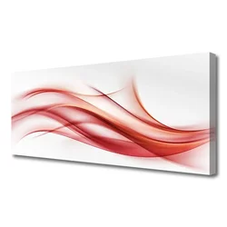 tulup.si Slika na platnu Red abstrakcija graphics 125x50 cm