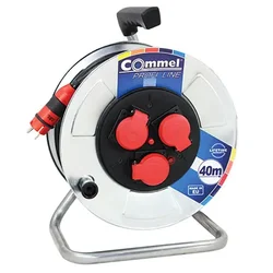 Kabl Commel Kabl sa motalicom Metalni Bubanj 280mm Monofaz 40m H05RR-F 3G2,5