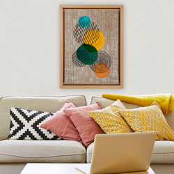 Opviq Slika na platnu 96x136cm