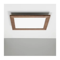 Eglo - LED RGBW prigušiva panel SALOBRENA-C LED/21W/230V 2700-6500K tamno braon + daljinski upravljač