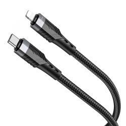 Kabel Borofone USB - C - Lightning - 1.2m - Crna KP23475