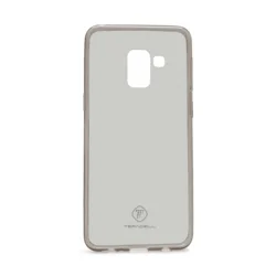 Maska Teracell Skin za Samsung A8 Plus/ A730 (2018) transparent crna.