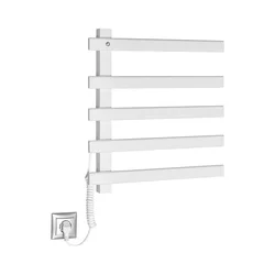 Sapho - Električni sušač peškira ELCOR 63W 52x48 cm mat bela