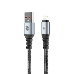Forever Braix kabal (USB- Lightning) 1m 3A crni ( 21370 )