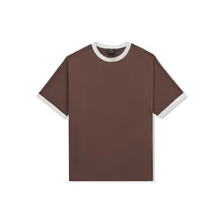Johnny Urban Majica Hudson slonovina/temno rjava