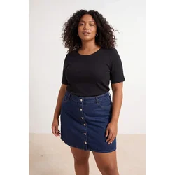 Trendyol Curve Ženska bluza Tbbss26Af00131, Crna